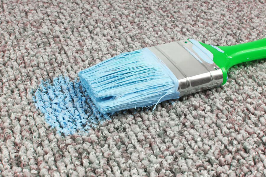 Cách tẩy sơn cho từng loại bề mặt thảm vải